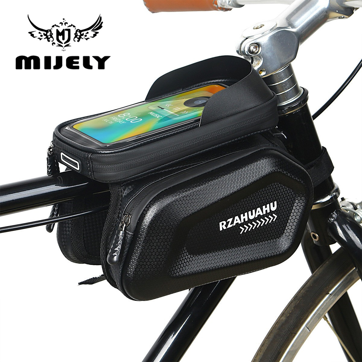 Mountain Biking Oxford - Bolsa para Bicicleta com Suporte Frontal