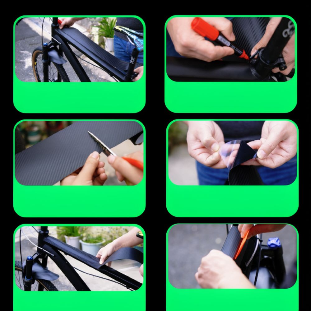 Chainstay Protector Wrap - Para quadro de bicicleta de montanha