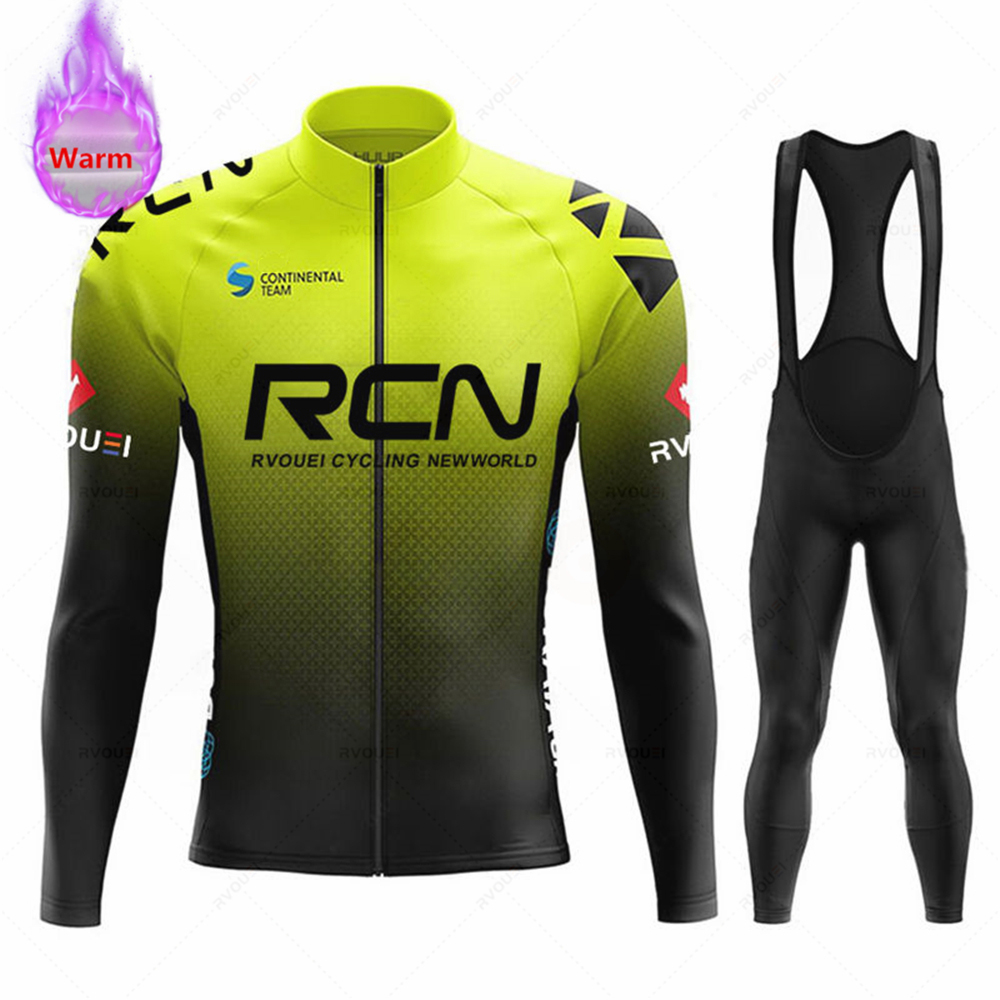 Conjunto de Jersey Térmico de  - Mountain Biking Clothes avaliação e preço