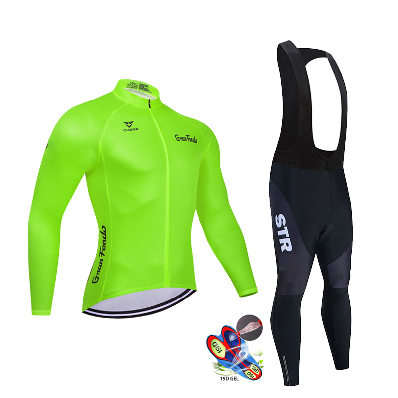 Outono preto conjunto camisa d - Mountain Biking Clothes avaliação e preço