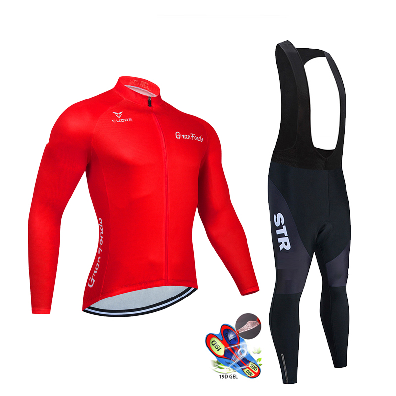 Outono preto conjunto camisa d - Mountain Biking Clothes avaliação e preço
