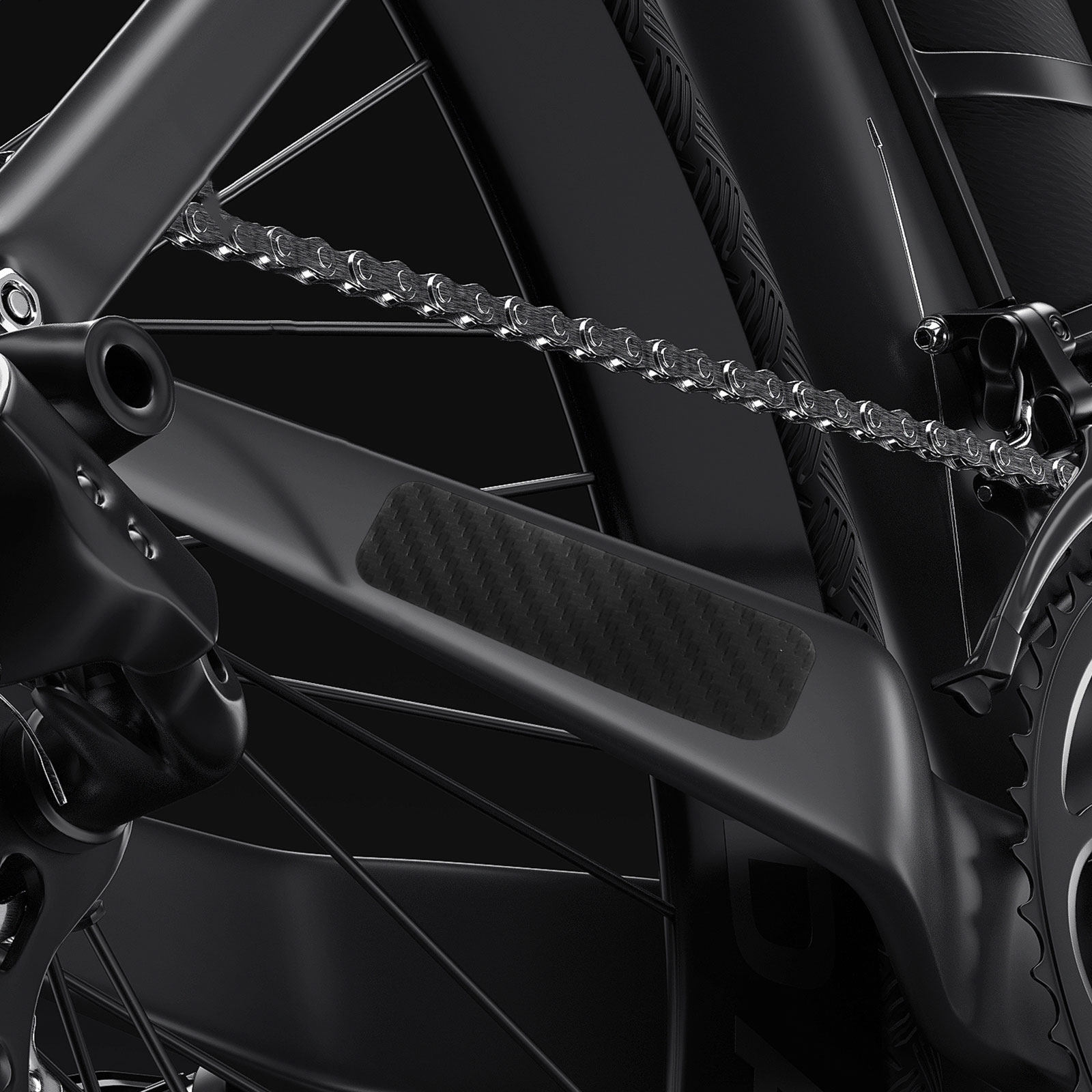 Kit de Adesivos para Quadro de - Chainstay Protector Wrap avaliação e preço