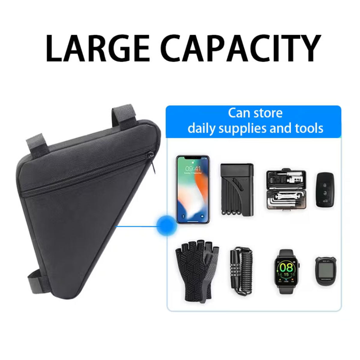 Bolsa Triangular para Biciclet - Mountain Biking Oxford avaliação e preço